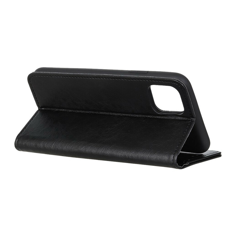Flip Cover iPhone 11 Version Cuir Fendu Flip Cover iPhone 11 Version Cuir Fendu