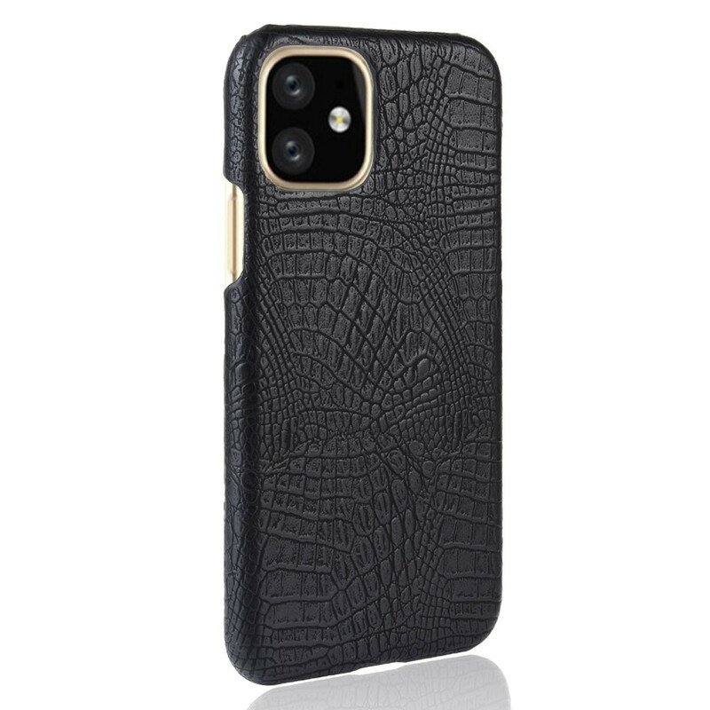 Coque iPhone 11 Style Peau de Crocodile