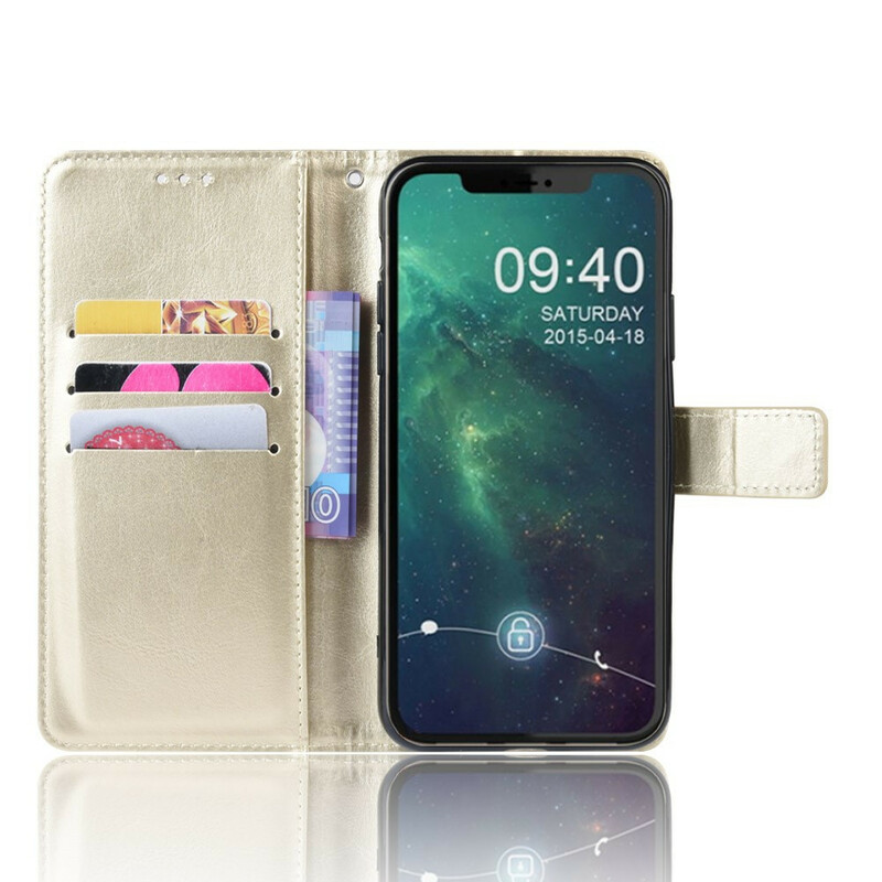 Housse iPhone 11 Effet Cuir Couleur à Lanière Housse iPhone 11 Effet Cuir Couleur à Lanière