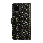 Housse iPhone 11 Pro Max Dentelle Porte-Monnaie à Lanière Housse iPhone 11 Pro Max Dentelle Porte-Monnaie à Lanière