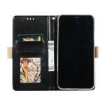 Housse iPhone 11 Pro Max Dentelle Porte-Monnaie à Lanière Housse iPhone 11 Pro Max Dentelle Porte-Monnaie à Lanière