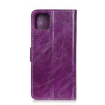 Housse iPhone 11 Effet Cuir Rétro Coutures Housse iPhone 11 Effet Cuir Rétro Coutures