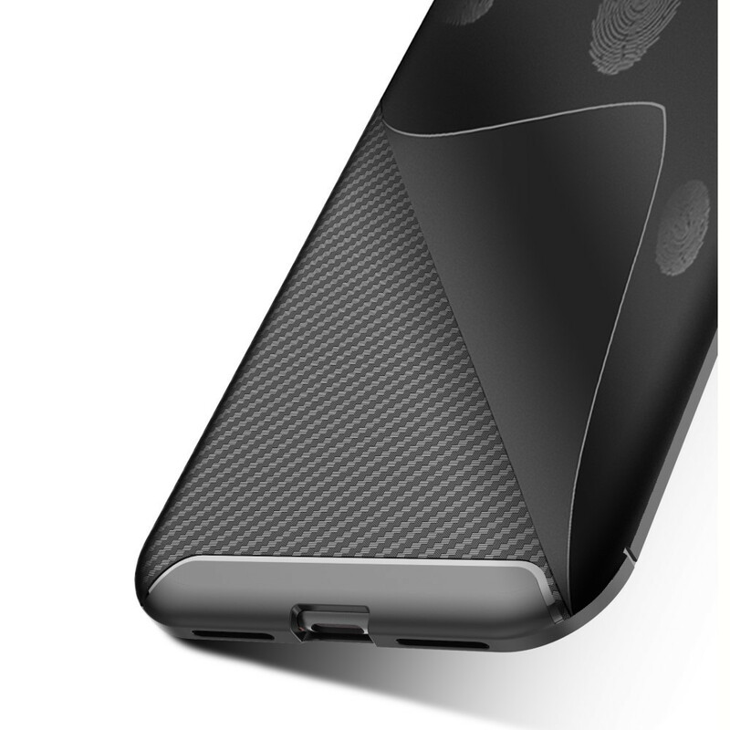 Coque iPhone 11 Flexible Texture Fibre Carbone Coque iPhone 11 Flexible Texture Fibre Carbone