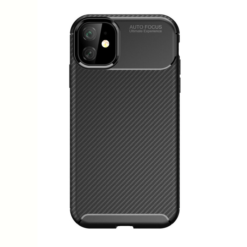 Coque iPhone 11 Flexible Texture Fibre Carbone Coque iPhone 11 Flexible Texture Fibre Carbone