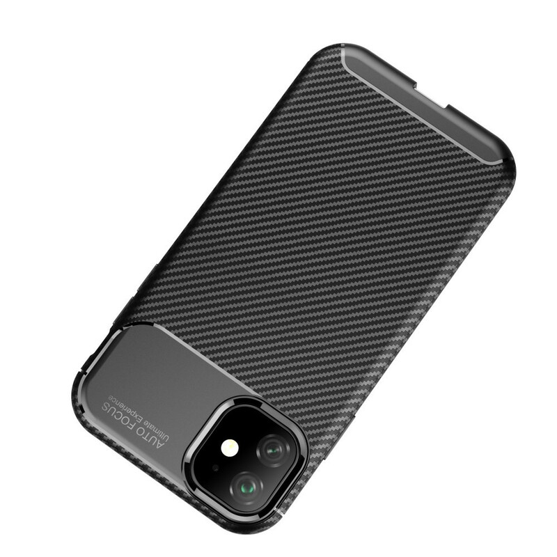 Coque iPhone 11 Flexible Texture Fibre Carbone Coque iPhone 11 Flexible Texture Fibre Carbone