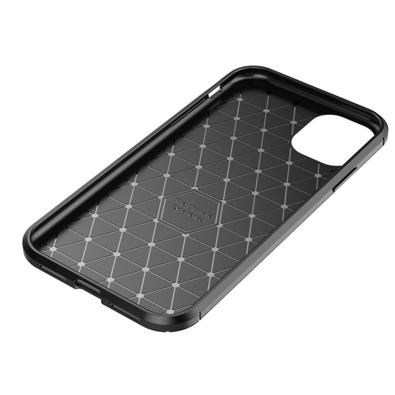 Coque iPhone 11 Flexible Texture Fibre Carbone Coque iPhone 11 Flexible Texture Fibre Carbone