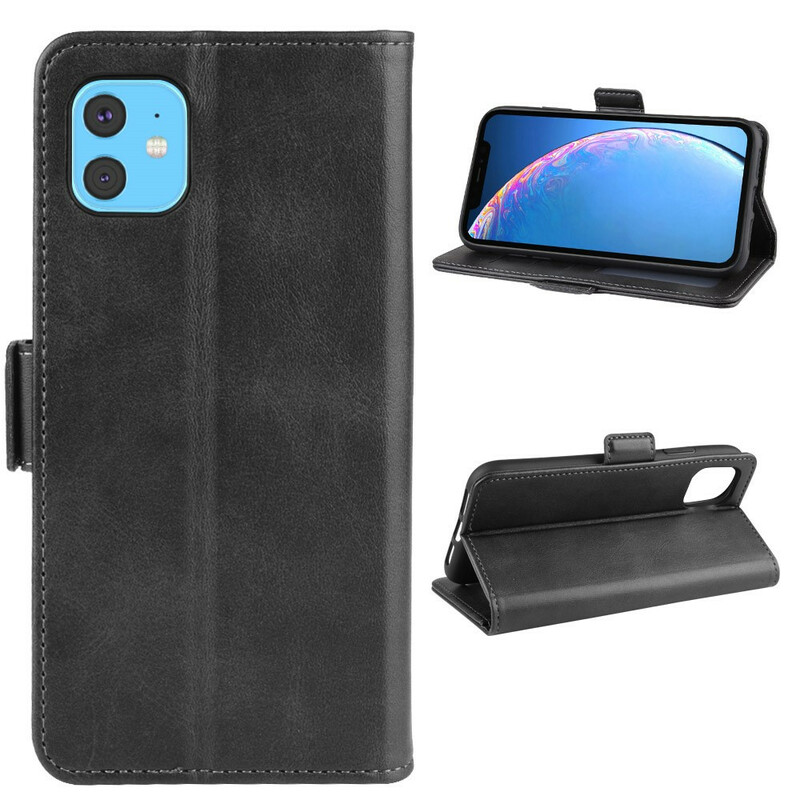 Housse iPhone 11 Style Cuir Vintage Premium Housse iPhone 11 Style Cuir Vintage Premium