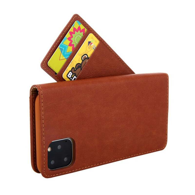 Flip Cover iPhone 11 Pro Style Cuir Classe Première Flip Cover iPhone 11 Pro Style Cuir Classe Première