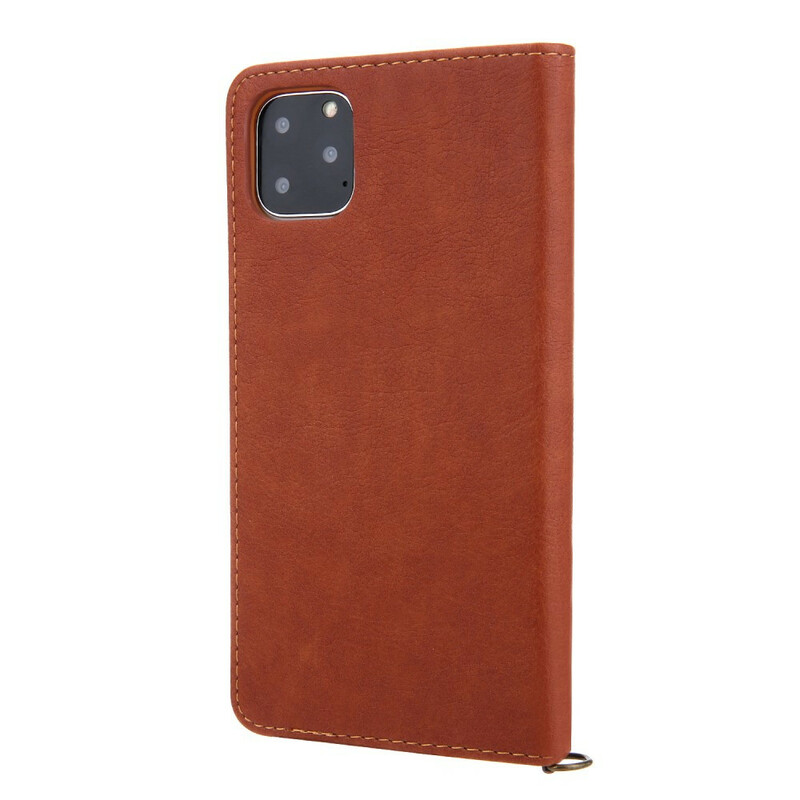 Flip Cover iPhone 11 Pro Style Cuir Classe Première