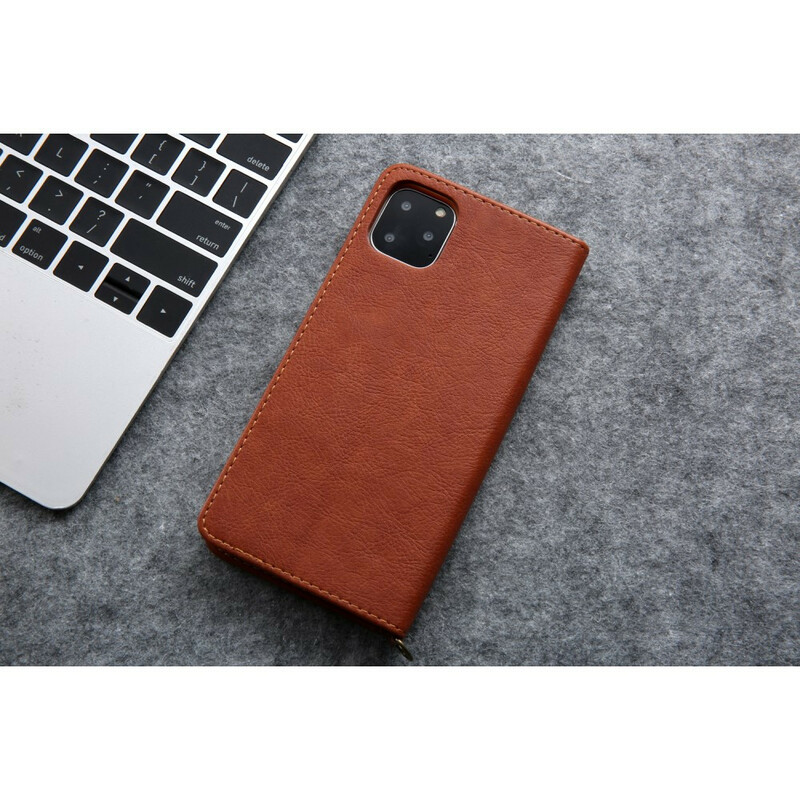 Flip Cover iPhone 11 Pro Style Cuir Classe Première