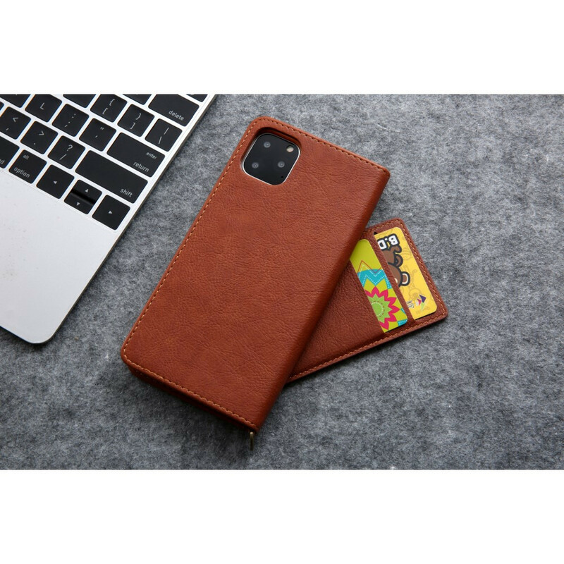 Flip Cover iPhone 11 Pro Style Cuir Classe Première Flip Cover iPhone 11 Pro Style Cuir Classe Première