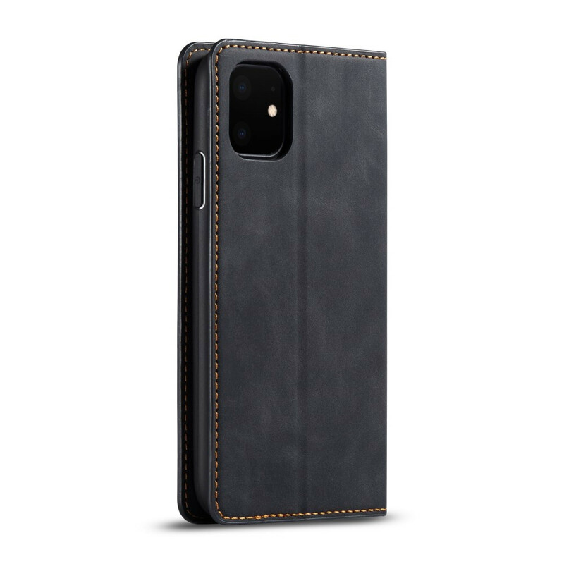 Flip Cover iPhone 11 Effet Cuir FORWENW Flip Cover iPhone 11 Effet Cuir FORWENW