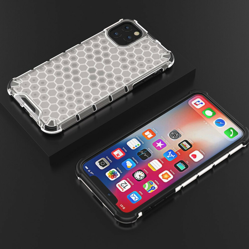 Coque iPhone 11 Style Nid d'Abeille