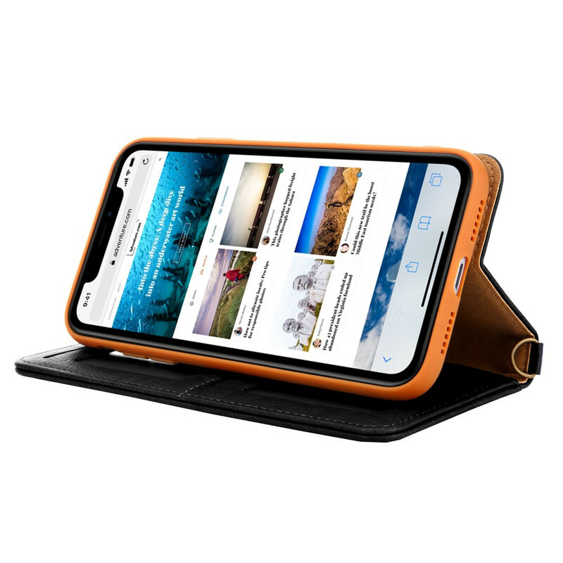 Flip Cover iPhone 11 Style Cuir Classe Première Flip Cover iPhone 11 Style Cuir Classe Première