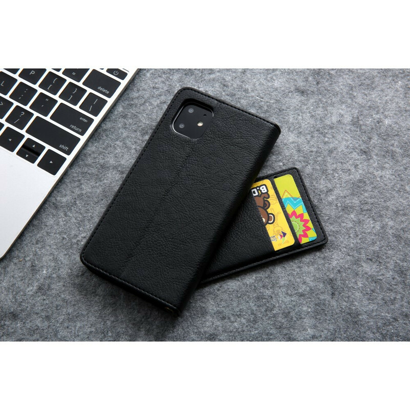 Flip Cover iPhone 11 Style Cuir Classe Première