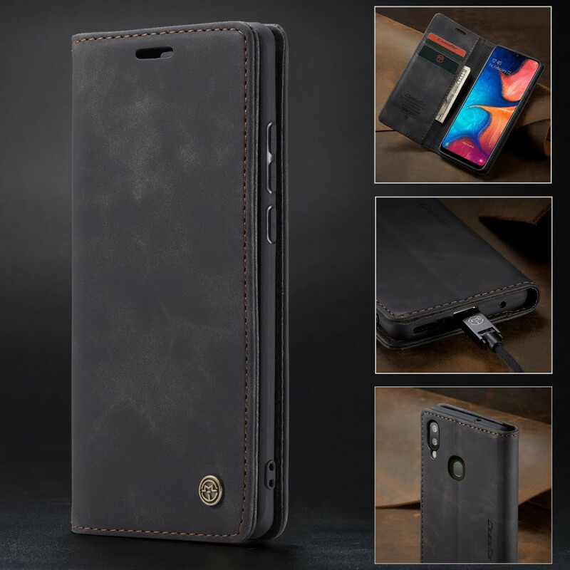 Flip Cover Samsung Galaxy A30 CASEME Simili Cuir Flip Cover Samsung Galaxy A30 CASEME Simili Cuir