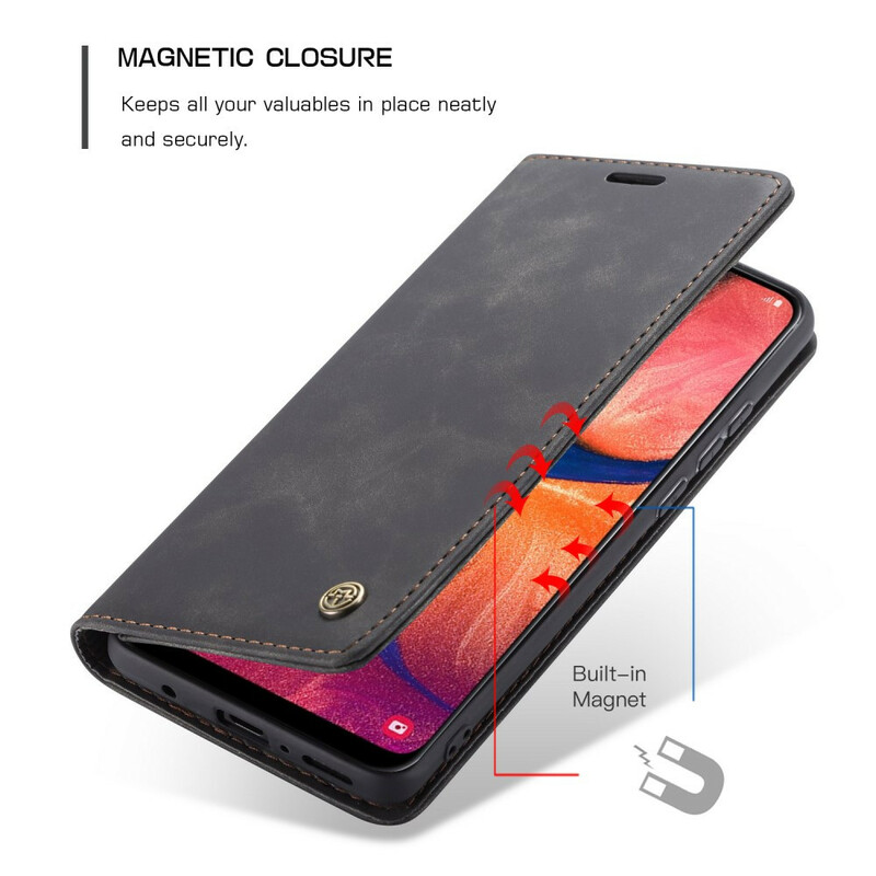 Flip Cover Samsung Galaxy A30 CASEME Simili Cuir Flip Cover Samsung Galaxy A30 CASEME Simili Cuir