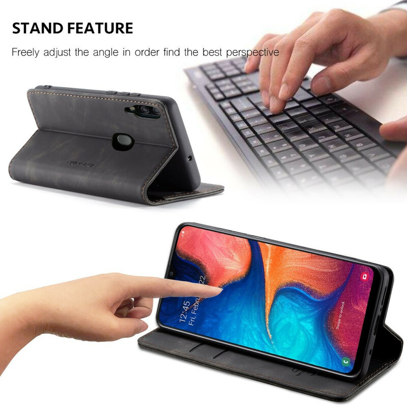Flip Cover Samsung Galaxy A30 CASEME Simili Cuir Flip Cover Samsung Galaxy A30 CASEME Simili Cuir