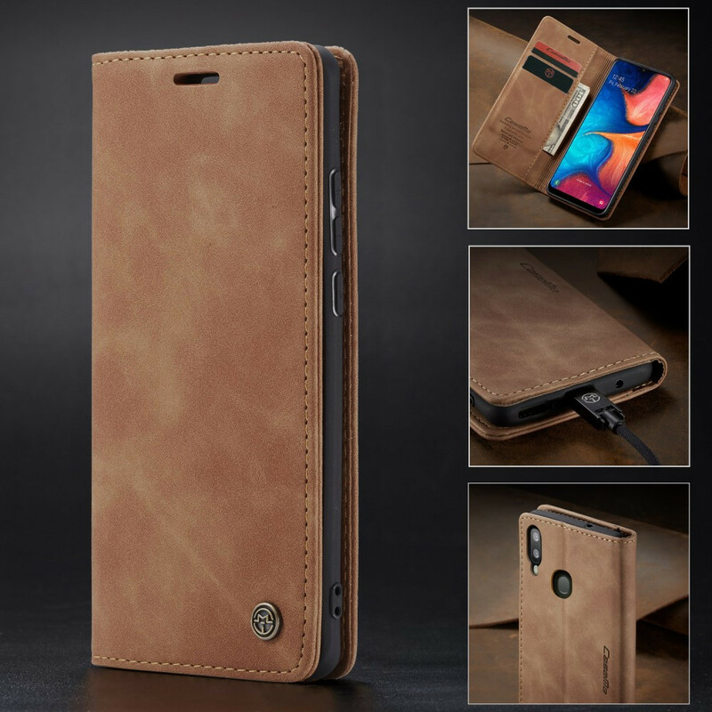 Flip Cover Samsung Galaxy A30 CASEME Simili Cuir Flip Cover Samsung Galaxy A30 CASEME Simili Cuir