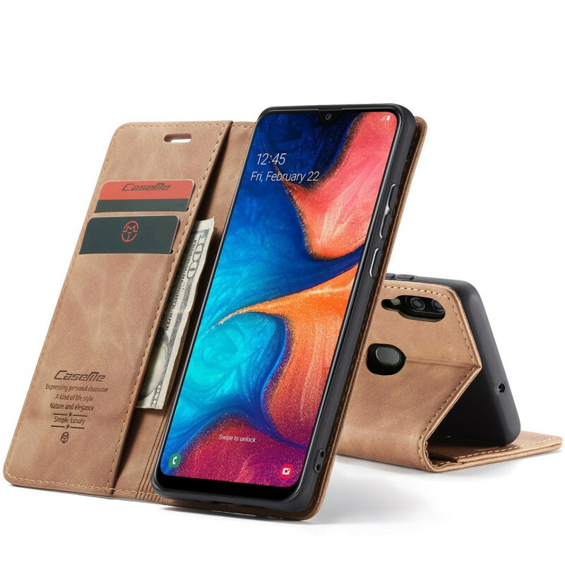 Flip Cover Samsung Galaxy A30 CASEME Simili Cuir Flip Cover Samsung Galaxy A30 CASEME Simili Cuir