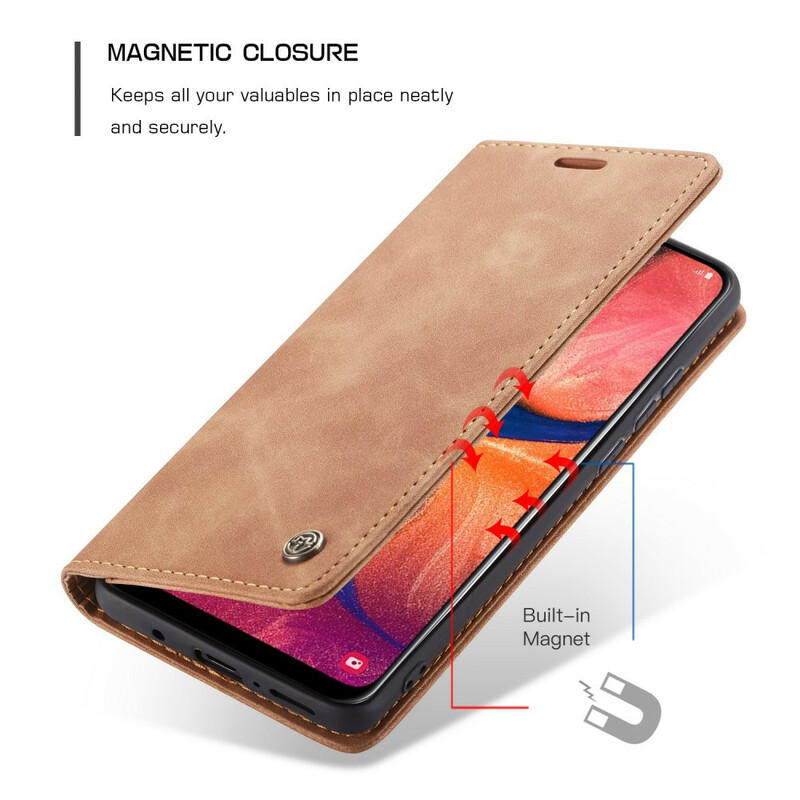 Flip Cover Samsung Galaxy A30 CASEME Simili Cuir