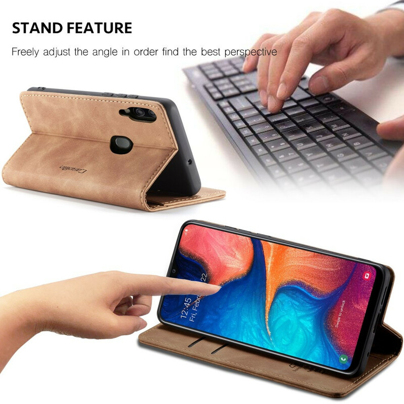 Flip Cover Samsung Galaxy A30 CASEME Simili Cuir Flip Cover Samsung Galaxy A30 CASEME Simili Cuir