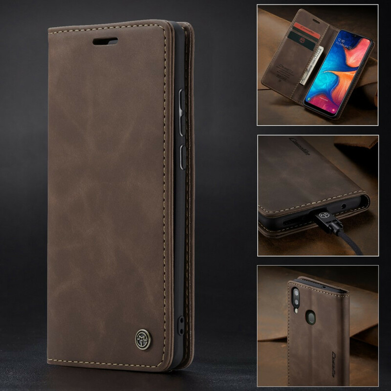 Flip Cover Samsung Galaxy A30 CASEME Simili Cuir Flip Cover Samsung Galaxy A30 CASEME Simili Cuir