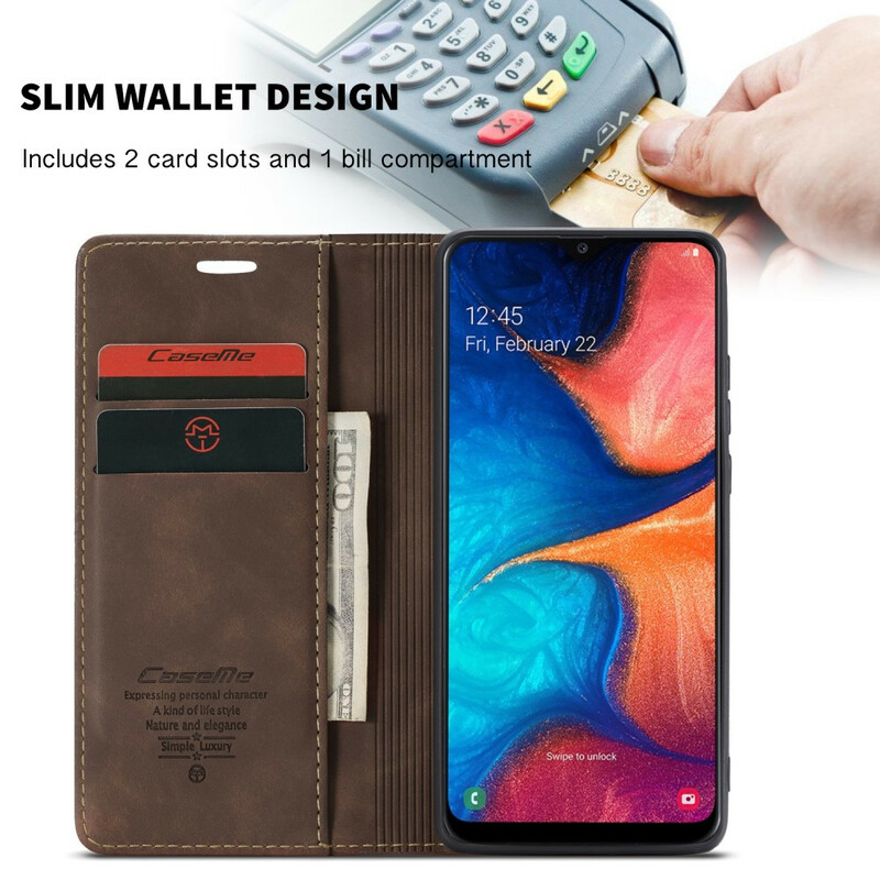 Flip Cover Samsung Galaxy A30 CASEME Simili Cuir Flip Cover Samsung Galaxy A30 CASEME Simili Cuir