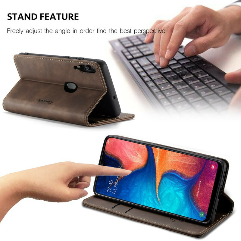 Flip Cover Samsung Galaxy A30 CASEME Simili Cuir Flip Cover Samsung Galaxy A30 CASEME Simili Cuir