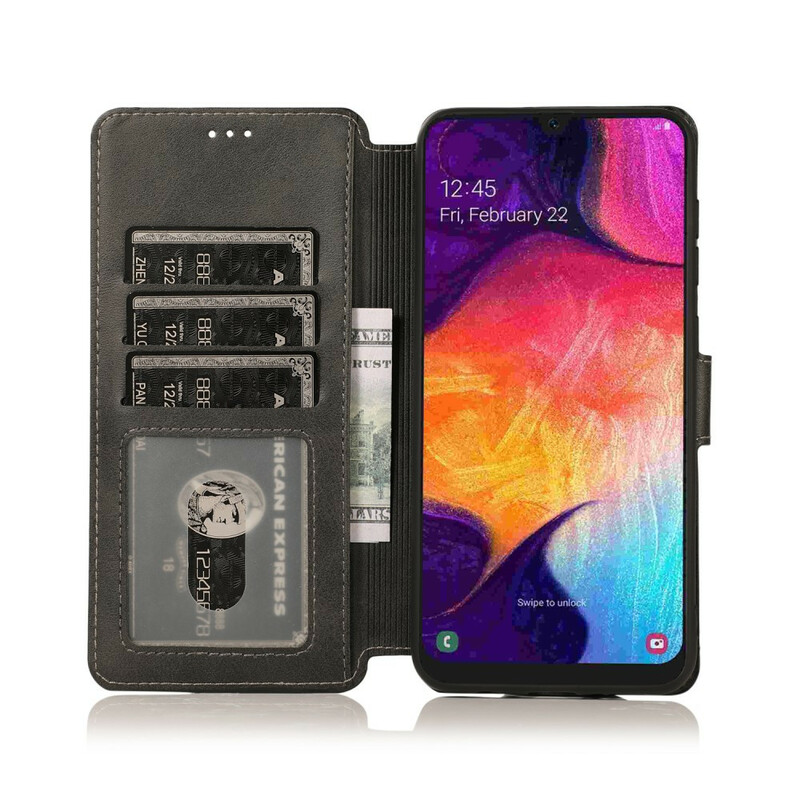 Housse Samsung Galaxy A30 Silicone et Simili Cuir Housse Samsung Galaxy A30 Silicone et Simili Cuir