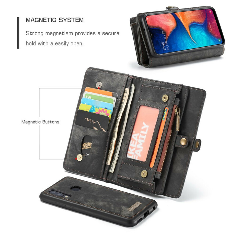 Housse Samsung Galaxy A30 CASEME Coque Détachable Housse Samsung Galaxy A30 CASEME Coque Détachable