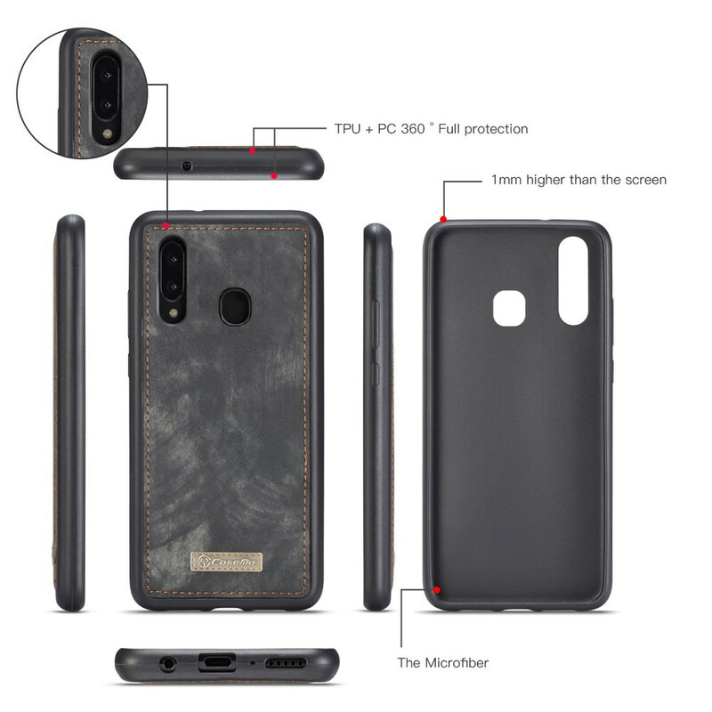 Housse Samsung Galaxy A30 CASEME Coque Détachable Housse Samsung Galaxy A30 CASEME Coque Détachable