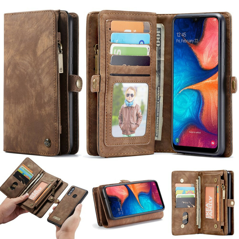 Housse Samsung Galaxy A30 CASEME Coque Détachable