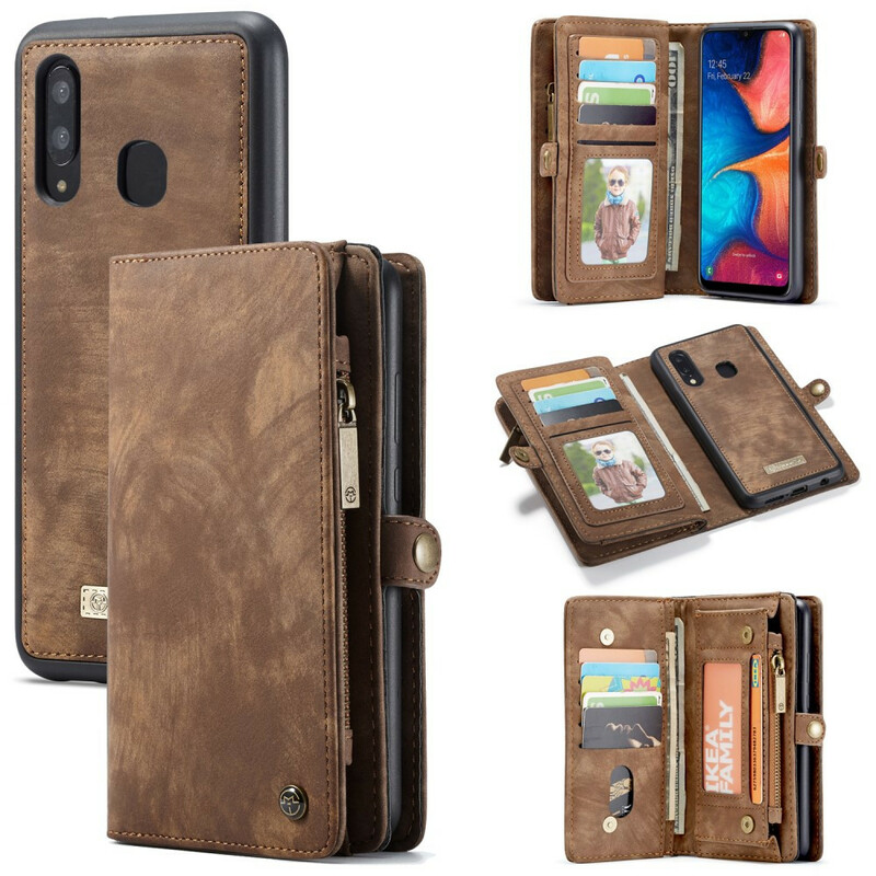 Housse Samsung Galaxy A30 CASEME Coque Détachable