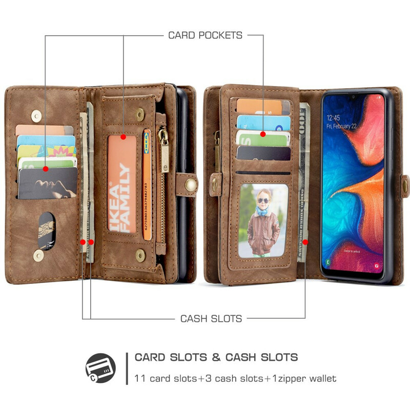 Housse Samsung Galaxy A30 CASEME Coque Détachable Housse Samsung Galaxy A30 CASEME Coque Détachable