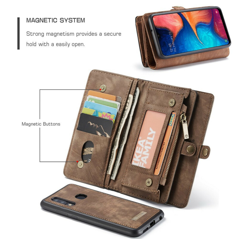 Housse Samsung Galaxy A30 CASEME Coque Détachable Housse Samsung Galaxy A30 CASEME Coque Détachable
