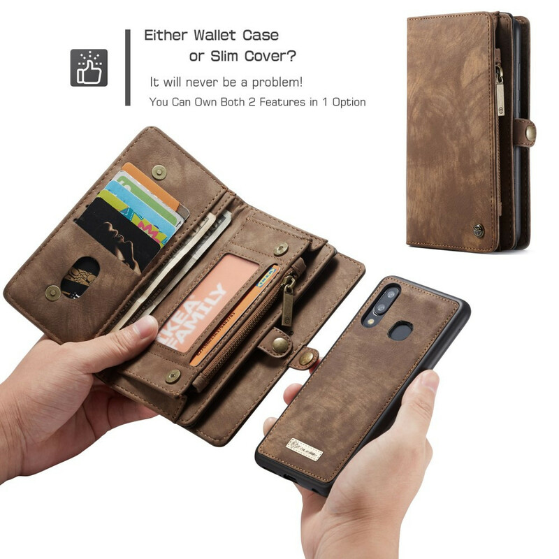 Housse Samsung Galaxy A30 CASEME Coque Détachable Housse Samsung Galaxy A30 CASEME Coque Détachable