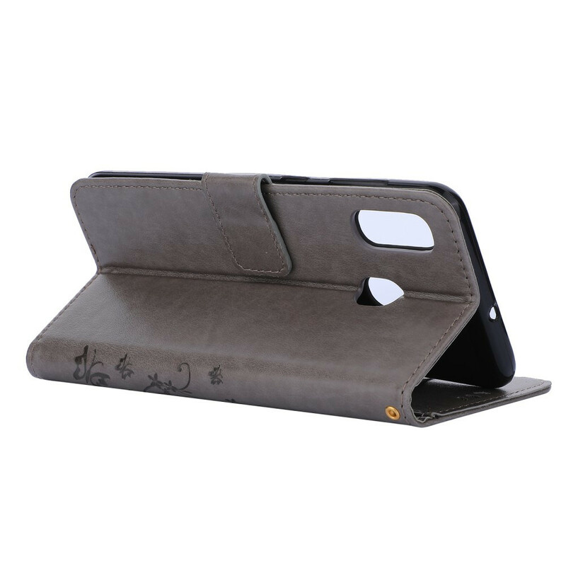 Housse Samsug Galaxy A30 Papillons et Fleurs