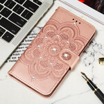 Housse Samsung Galaxy A30 Mandala et Diamants Housse Samsung Galaxy A30 Mandala et Diamants