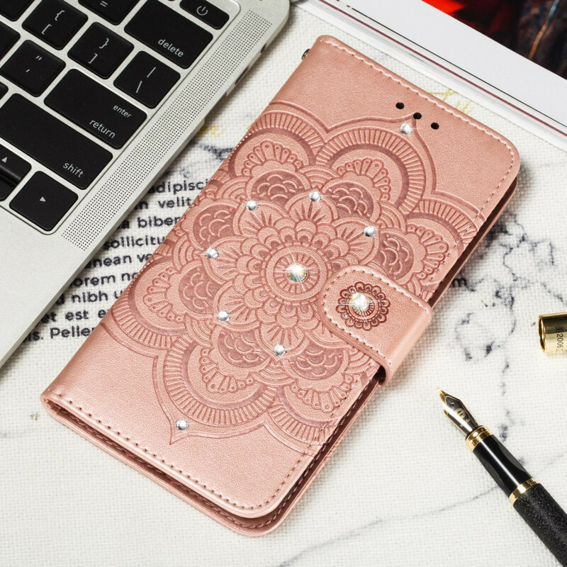 Housse Samsung Galaxy A30 Mandala et Diamants Housse Samsung Galaxy A30 Mandala et Diamants