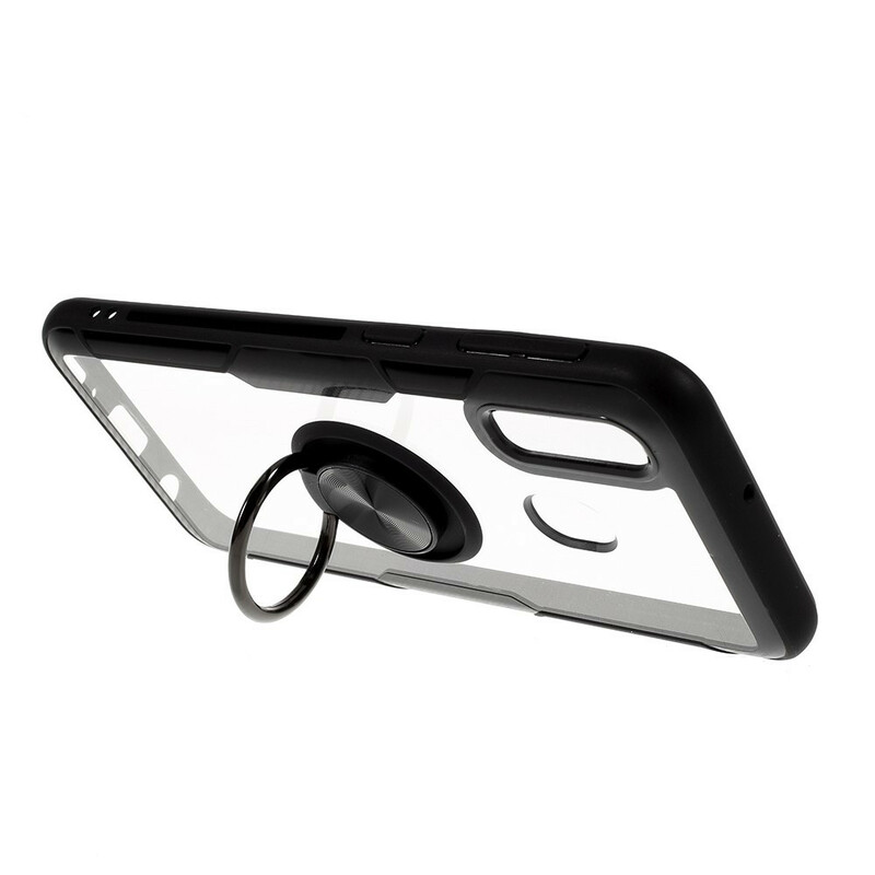 Coque Samsung Galaxy A30 Transparente avec Anneau-Support Coque Samsung Galaxy A30 Transparente avec Anneau-Support