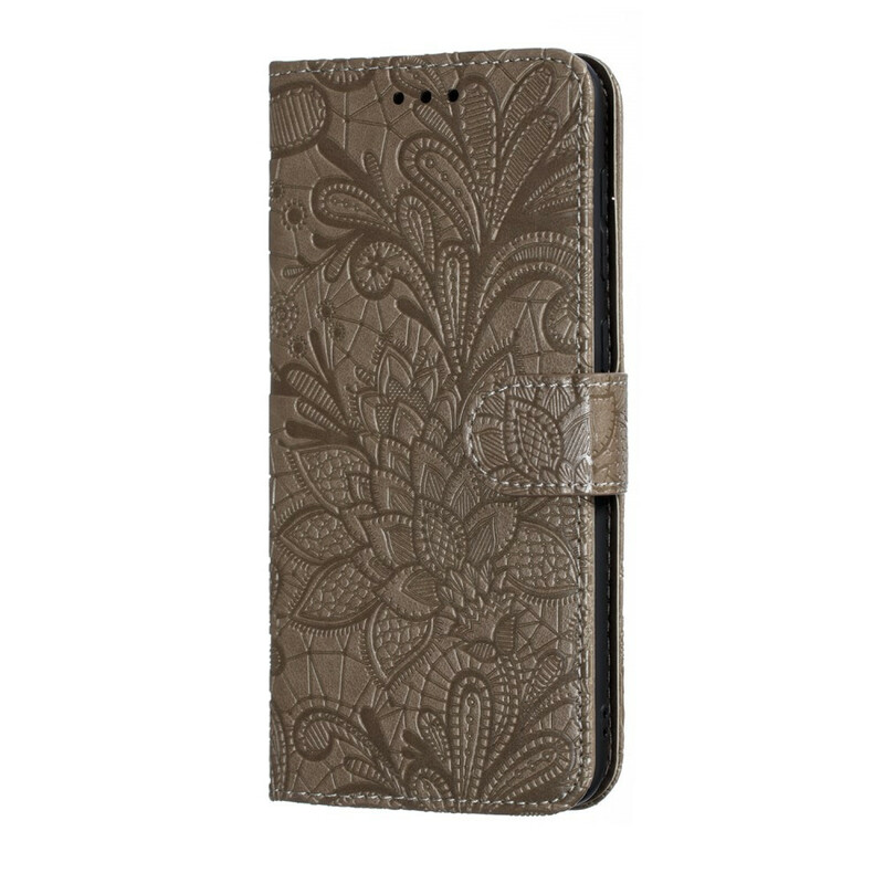 Housse Samsung Galaxy A30 Fleurs Tribales à Lanière Housse Samsung Galaxy A30 Fleurs Tribales à Lanière