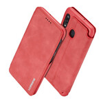 Flip Cover Samsung Galaxy A30 LC.IMEEKE Effet Cuir