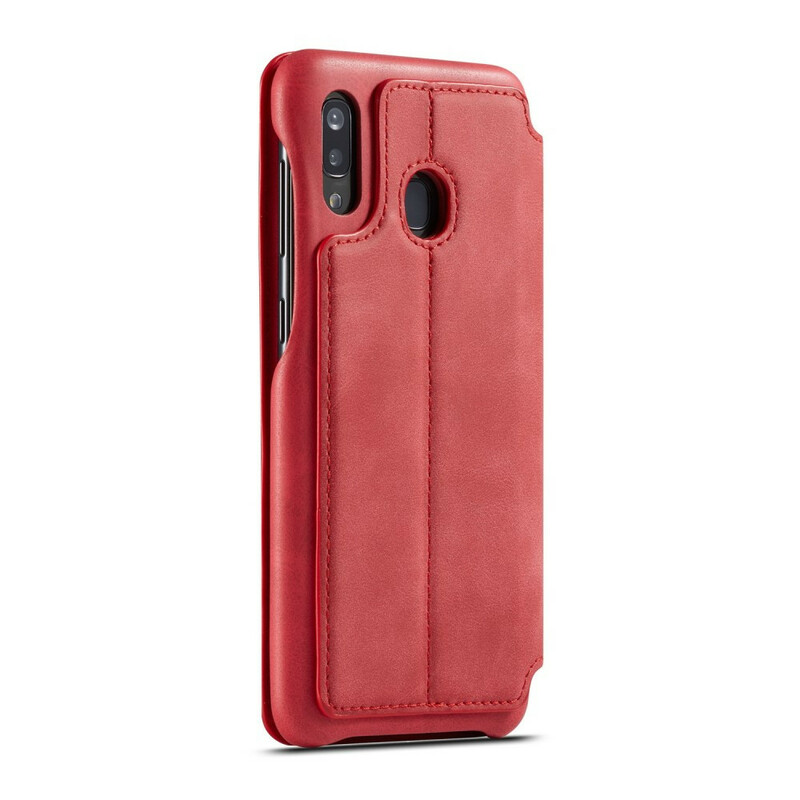 Flip Cover Samsung Galaxy A30 LC.IMEEKE Effet Cuir Flip Cover Samsung Galaxy A30 LC.IMEEKE Effet Cuir