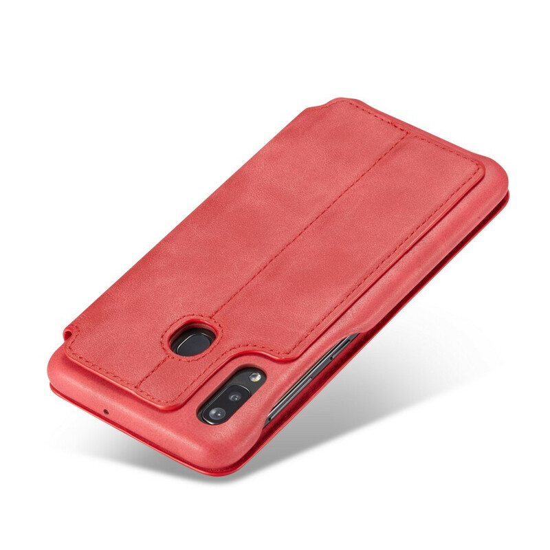 Flip Cover Samsung Galaxy A30 LC.IMEEKE Effet Cuir Flip Cover Samsung Galaxy A30 LC.IMEEKE Effet Cuir
