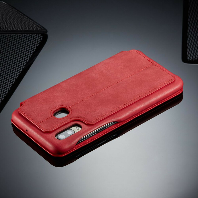 Flip Cover Samsung Galaxy A30 LC.IMEEKE Effet Cuir Flip Cover Samsung Galaxy A30 LC.IMEEKE Effet Cuir