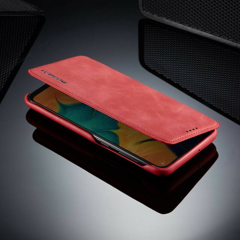 Flip Cover Samsung Galaxy A30 LC.IMEEKE Effet Cuir Flip Cover Samsung Galaxy A30 LC.IMEEKE Effet Cuir