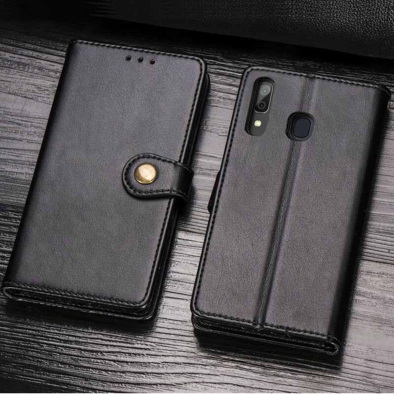 Housse Samsung Galaxy A30 Style Cuir Business Housse Samsung Galaxy A30 Style Cuir Business