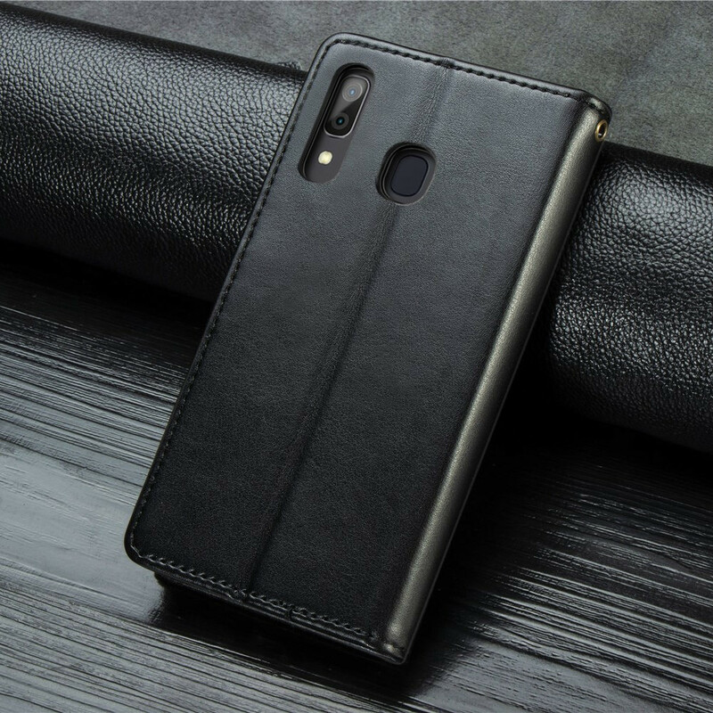 Housse Samsung Galaxy A30 Style Cuir Business Housse Samsung Galaxy A30 Style Cuir Business
