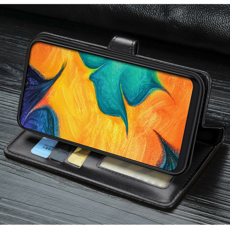 Housse Samsung Galaxy A30 Style Cuir Business Housse Samsung Galaxy A30 Style Cuir Business